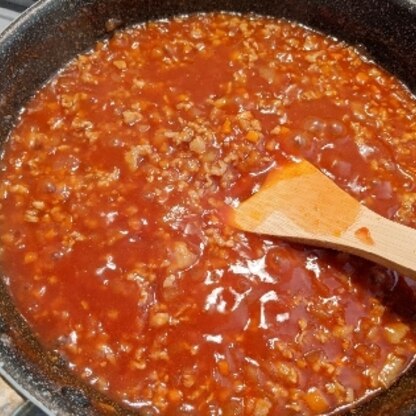 わたしもトマト缶がなかったので助かりました♪
美味しかったです！